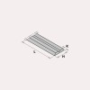 GANIVETES REVERS. 56X5.5X1.1 mm 790.560.00