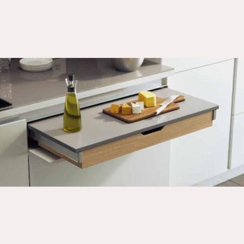 TAULA EXTRAÏBLE FUNTIONAL 900X110X540mm INOX