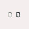 ROSETA RECTANGULAR MINIMAL 25X40 C/B VIRO