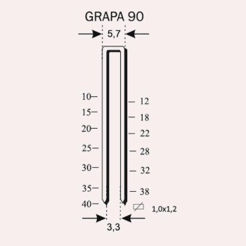 GRAPA 90-40 G. (5000 u)