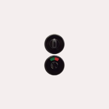 JUEGO ROSETA 50MM CONDENA-DESBLOQUEO POLYAMIDA NEGRO