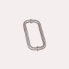 JUEGO MANILLONES PUERTAS DE CRISTAL ACERO INOX