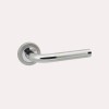 JUEGO MANIVELAS CON ROSETA VENECIA A. INOX