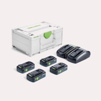 SET ENERGIA FESTOOL SYS 18V 4x4,0/TCL 6 DUO