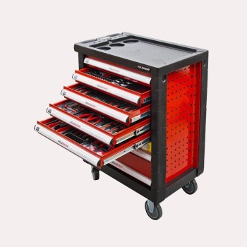 CARRO DE TALLER CON 391 HERRAMIENTAS HOLZMANN WW790W