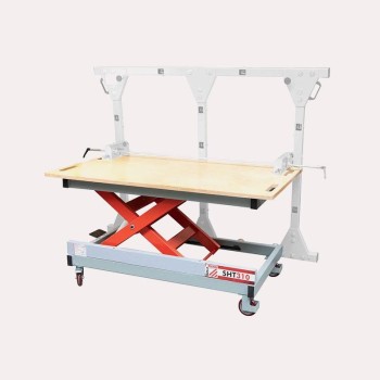 MESA DE TRABAJO CON  ALTURA REGULABE SHT310