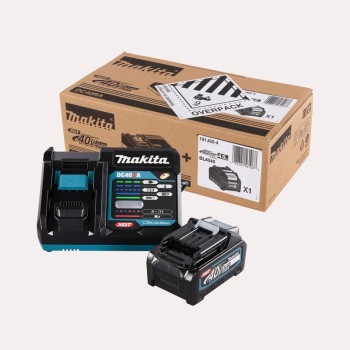 KIT BATERIA MAKITA 40VMAX 4,0AH XGT BL4040X1 + CARREGADOR DC40RA
