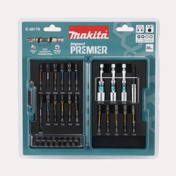 JOC PUNTES MAKITA IMPACT PREMIER (38pc) E-26179