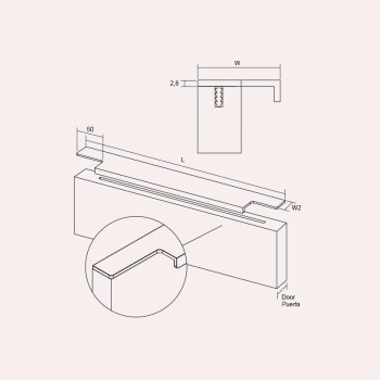 TIRADOR LINEAR